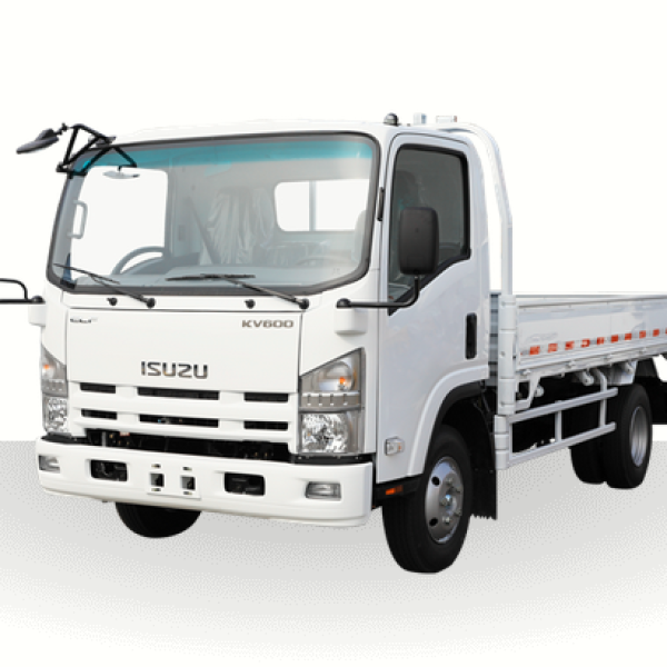 Qingling Isuzu KV600, 161HP, 4.185m Single Row Flatbed Light Truck